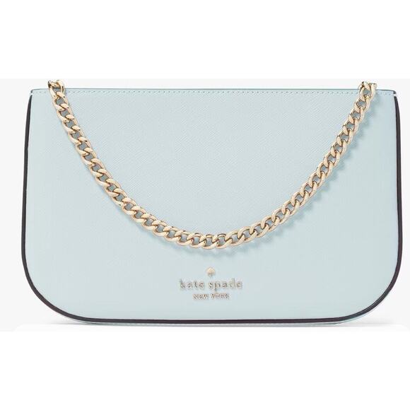 NWT Kate Spade Madison Pochette Blue Glow KF396 Retail $249